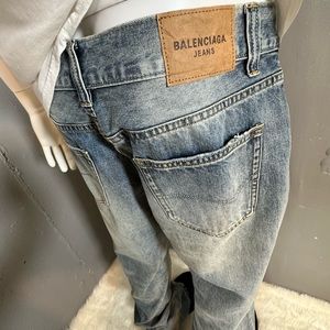 Balenciaga flared denim